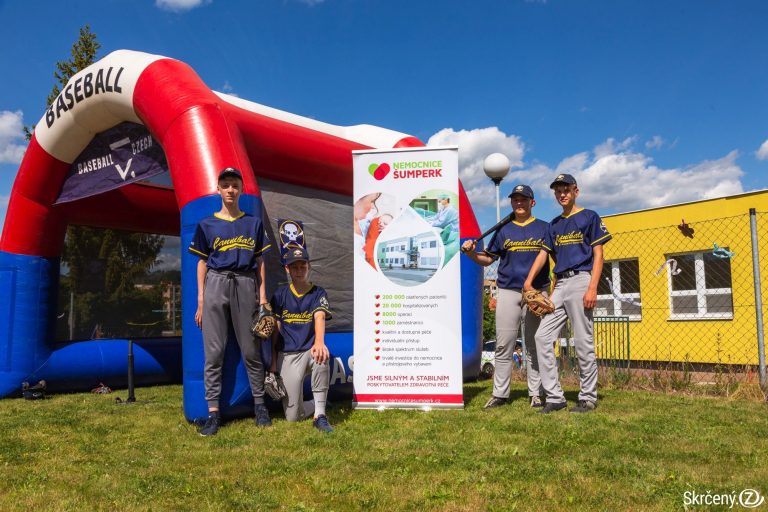 Prezentace baseballu v rámci akce „8. Temenická pouť“